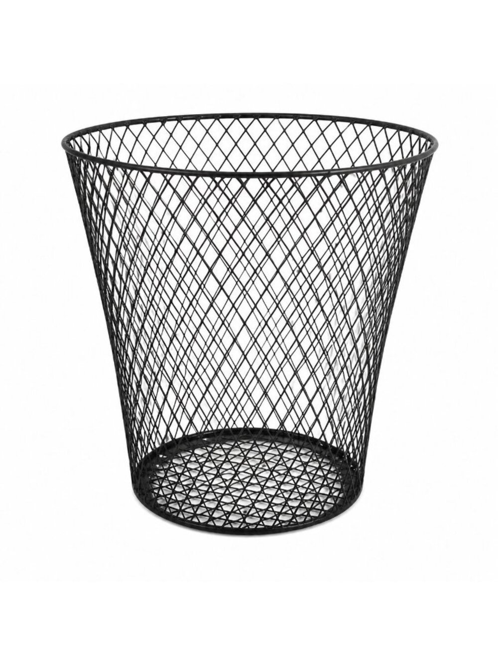 Black Wire Mesh Basket Garden Cloche Plant Protector Farmhouse Storage Basket